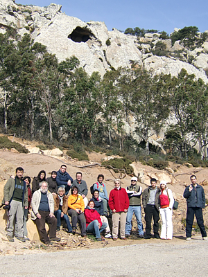 Visita de la Cueva del Moro (10.02.2008)