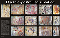 El arte rupestre Esquemtico