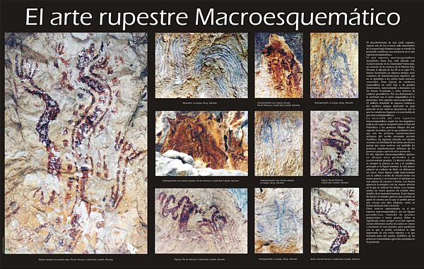 El arte rupestre Macroesquemtico.