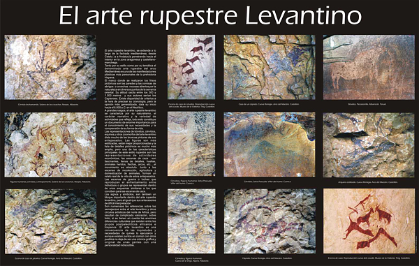 El arte rupestre Levantino.