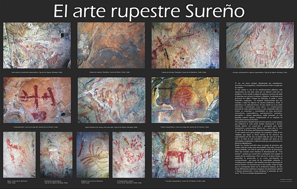 El arte rupestre Sureño.