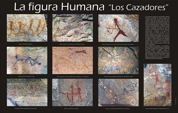 La figura Humana "Los Cazadores".