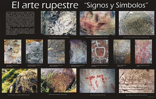 El arte rupestre "Signos y Símbolos - 2".