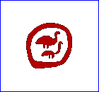 Representacioes de aves.