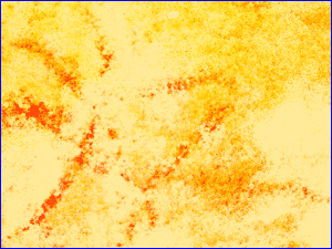 Imagen tratada por ordenador.