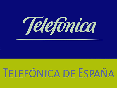SILLA del PAPA: TELEFÓNICA de ESPAÑA.