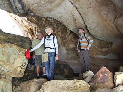 Una visita a las Cuevas de las Palomas.