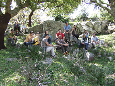 SILLA del PAPA: Una visita al yacimiento (mayo 2008).