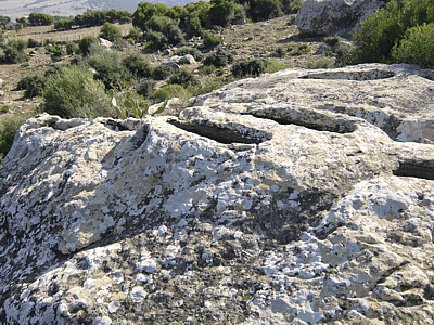 Tumbas antropomorfas.