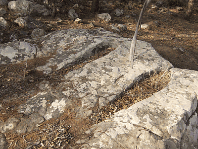 Tumbas antropomorfas.